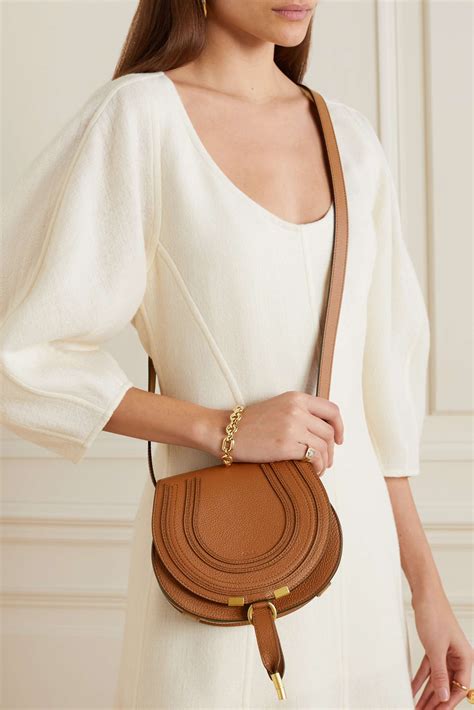 chloe marcie small shoulder bag|More.